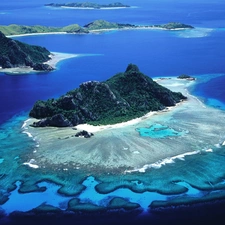 Ocean, Islands