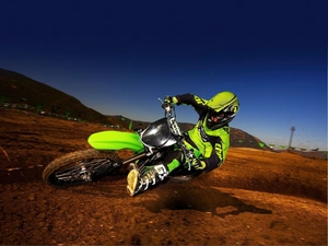 green ones, Kawasaki KX250F Monster Energy