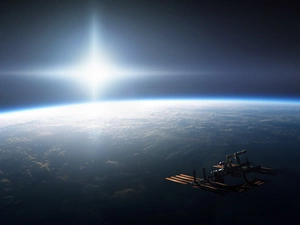 land, Universe, satellite