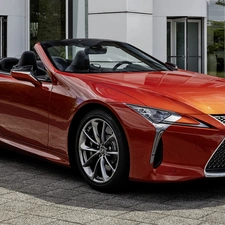 side, Lexus Lc 500, Front