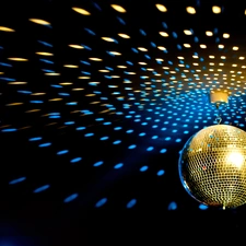 disco, effects, light, Orb