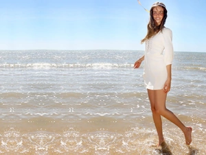 Isabel Lucas, girl, water, Beauty