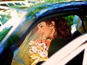 marriage, Women, Flowers