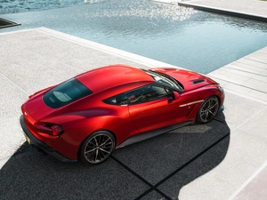 2016, Red, Aston Martin Vanquish Zagato Concept