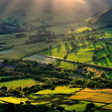 medows, Mountains, Valley