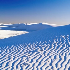 White, New, Mexico, sands