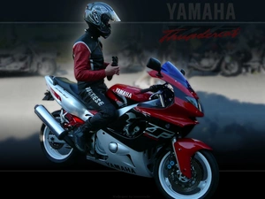 Yamaha, motor-bike, motorcyclist, Thundercat