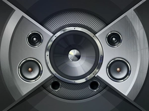 music, Gray, speaker