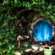 Home, green, New Zeland, Hobbit