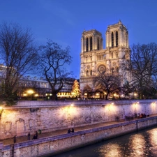 France, Notre Dame, Paris, chair