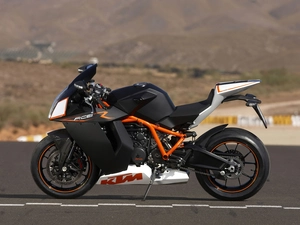 frame, KTM RC8, Orange