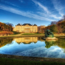 Pond - car, Monument, palace