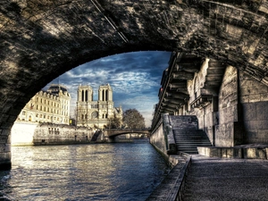 chair, Paris, France, Notre Dame