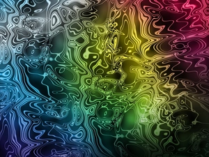 abstraction, rainbow, patterns, colors