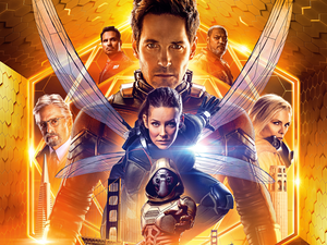 Paul Rudd, Evangeline Lilly, Michelle Pfeiffer, Michael Pena, Michael Douglas, Ant-Man and the Wasp, movie, Laurence Fishburne