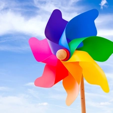 color, Pinwheel