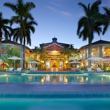 Palms, Hotel hall, Pool