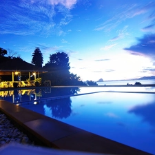 Thailand, Hotel hall, Pool