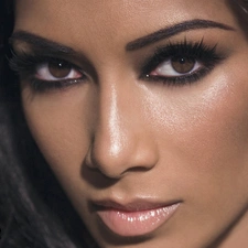 make-up, Nicole Scherzinger, portrait