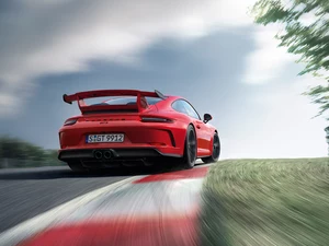 2018, Red, Porsche 911 GT3