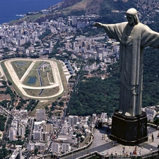 Brazil, Town, christ, Rio de Janeiro, Monument