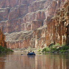 River, large, canyon