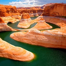 River, large, canyon