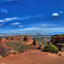 Desert, rocks