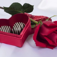 rose, Candies, Valentine