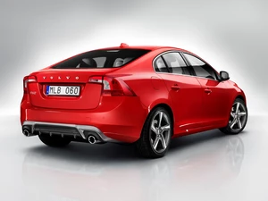 Red, S60, Back, Volvo cars