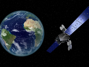 Al Yah 3 Satellite, 3D Graphics, land