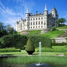 Scotland, Castle, Dunrobin