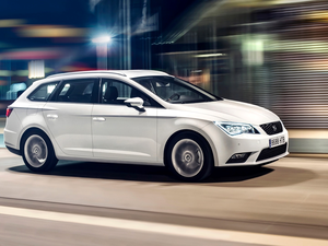 White, Seat Leon ST Kombi