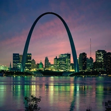 Saint Louis, Geteway Arch, skyscraper