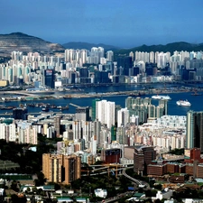 Town, Hong Kong, skyscraper