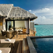 Maldives, Hotel hall, spa