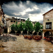 Houses, Girona, Spain, Restaurants