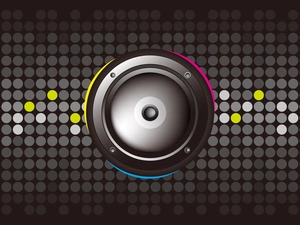 speaker, music