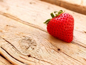 Strawberry, Wooden, board