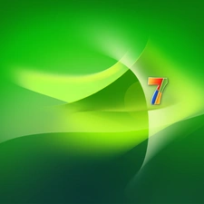 Windows 7, Belts, streaks, green ones