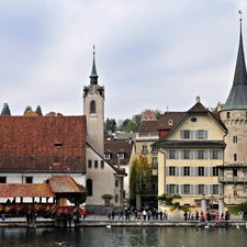 Switzerland, Town, Lucerne