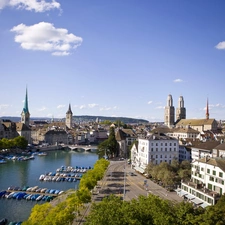 Switzerland, Town, Zurich