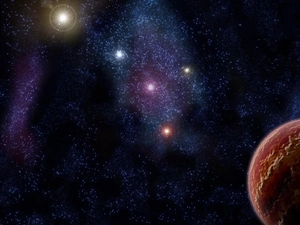 Universe, sunny, star, system