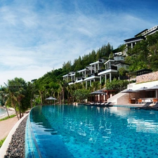 Hotel hall, Beaches, Thailand, Pool