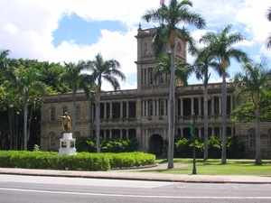 The Supreme Court, The United States, Palms, Human, Monument, Honolulu