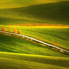 Czech Republic, field, The Hills, Moravia