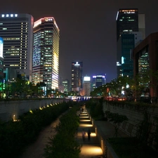 Tokio, panorama, town