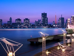 Japan, Tokyo Tower, skyscraper, Tokio