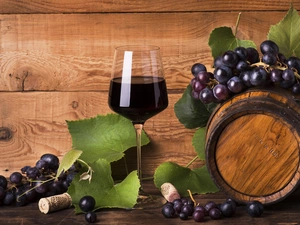 barrel, Wine, Leaf, traffic, Grapes, glass