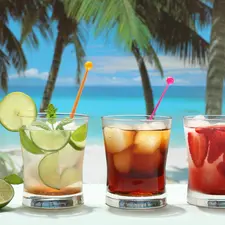 fruit, Ocean, tropic, drinks